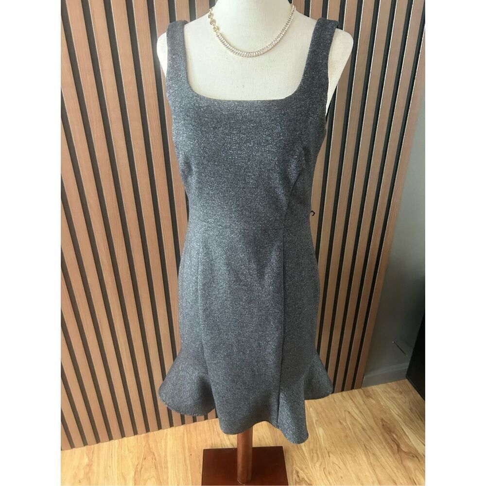 The limited gray work dress flair size 2